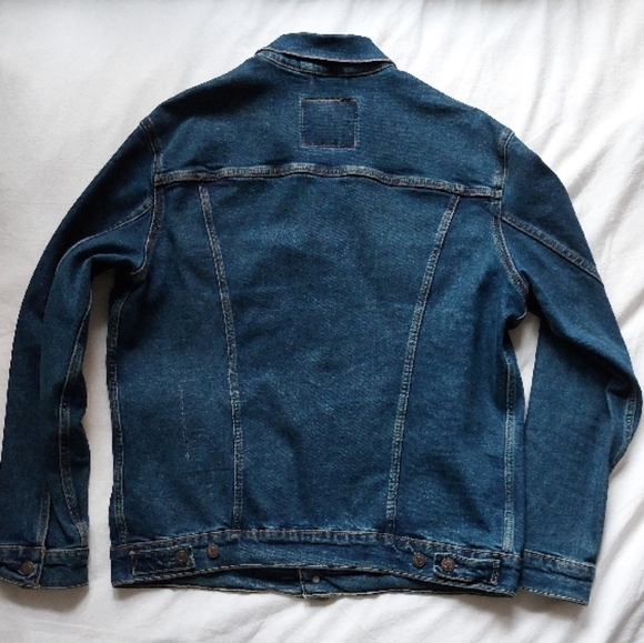 Men's Blue Denim Jacket - Picture 3 of 6